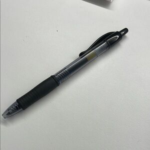 Black and Gray Retractable Pen